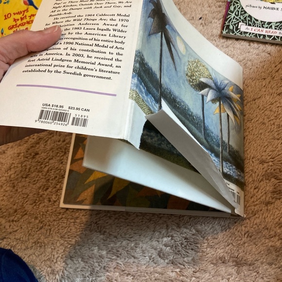 Where the wild things are hardcover book with sleeve cover - Picture 3 of 4